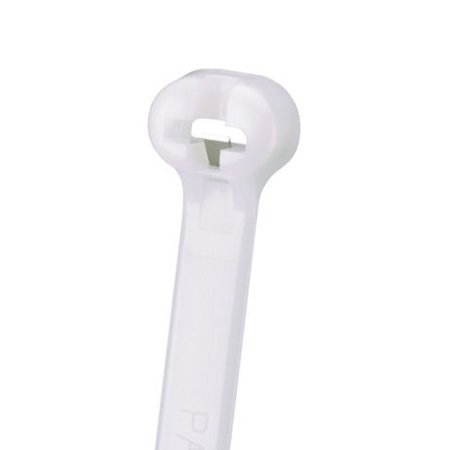 PANDUIT Cable Tie, 18.1", Nylon, White, PK100 BT5LH-C